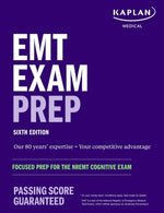 Book cover for EMT Exam Prep, Sixth Edition: Focused Prep for the Nremt Cognitive Exam