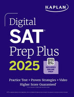 Book cover for Digital SAT Prep Plus 2025: Includes 1 Full Length Practice Test, 700+ Practice Questions