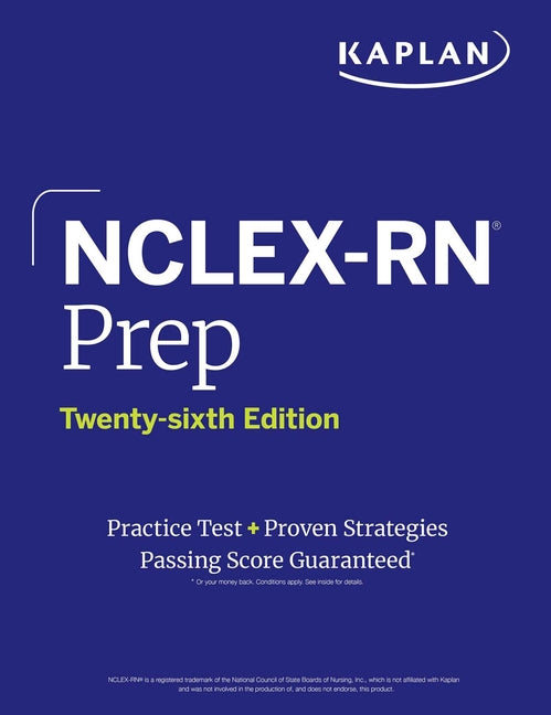 Book cover for Nclex-RN Prep, Twenty-Sixth Edition: Practice Test + Proven Strategies