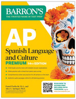 Book cover for AP Spanish Language and Culture Premium, Fourteenth Edition: Prep Book with 5 Practice Tests + Comprehensive Review + Online Practice (2026)