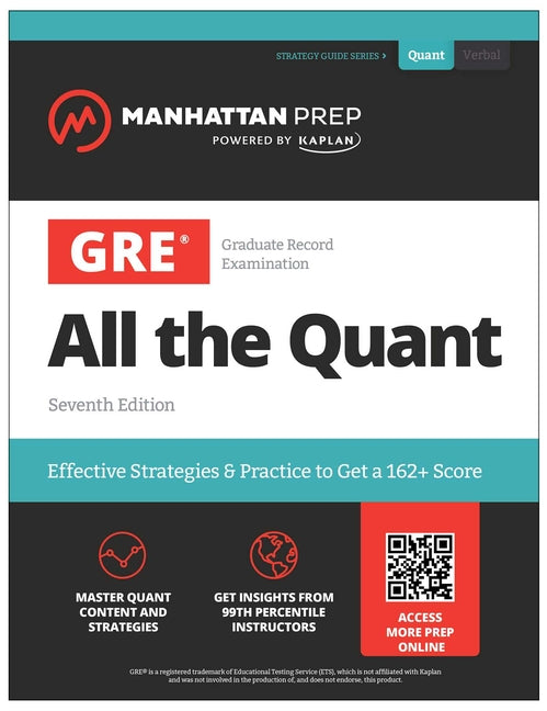 Book cover for GRE All the Quant
