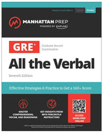 Book cover for GRE All the Verbal