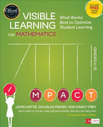 Book cover for Visible Learning for Mathematics, Grades K-12: What Works Best to Optimize Student Learning