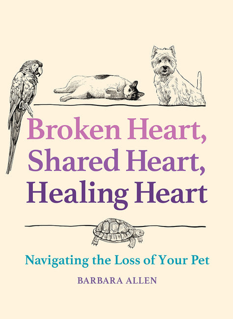 Book cover for Broken Heart, Shared Heart, Healing Heart: Navigating the Loss of Your Pet