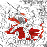 Book cover for Witcher Adult Coloring Book