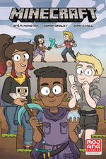 Book cover for Minecraft Volume 1 (Graphic Novel)