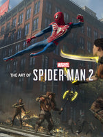 Book cover for The Art of Marvel's Spider-Man 2