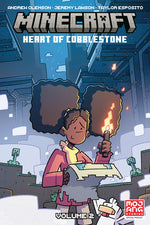Book cover for Minecraft: Heart of Cobblestone Volume 2