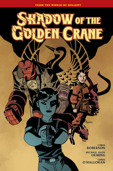 Book cover for Shadow of the Golden Crane