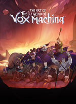 Book cover for Art of the Legend of Vox Machina