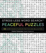Book cover for Stress Less Word Search - Peaceful Puzzles: 100 Word Search Puzzles for Fun and Relaxation