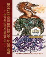 Book cover for The Düngeonmeister Random Monster Generator: A Mix-And-Match RPG Flipbook