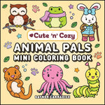 Book cover for Animal Pals Mini Coloring Book