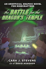 Book cover for Battle for the Dragon's Temple: An Unofficial Graphic Novel for Minecrafters, #4
