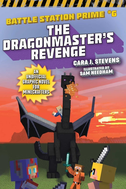 Book cover for Dragonmaster's Revenge: An Unofficial Graphic Novel for Minecrafters