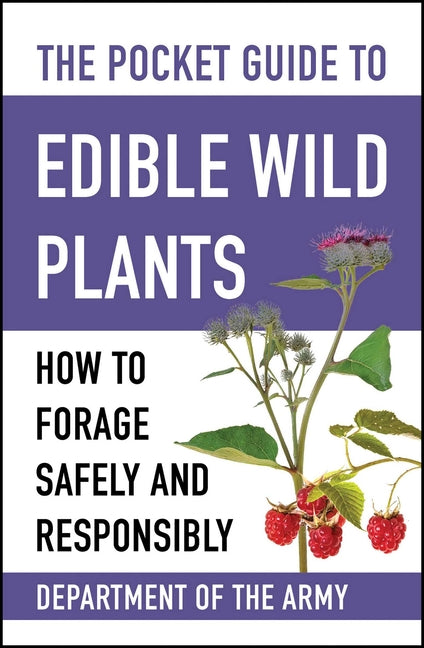 Book cover for The Pocket Guide to Edible Wild Plants: How to Forage Safely and Responsibly