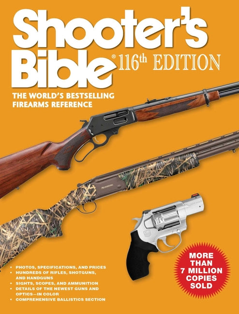 Book cover for Shooter's Bible 116th Edition: The World's Bestselling Firearms Reference