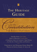 Book cover for Heritage Guide to the Constitution: Fully Revised Third Edition