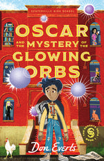 Book cover for Oscar and the Mystery of the Glowing Orbs: The Sensate Saga Book 1