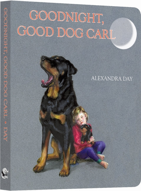 Book cover for Goodnight, Good Dog Carl Board Book