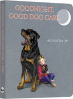 Book cover for Goodnight, Good Dog Carl Board Book