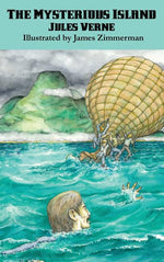 Book cover for Mysterious Island