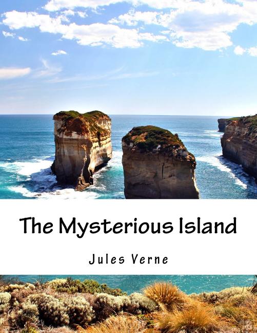 Book cover for Mysterious Island
