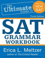 Book cover for 3rd Edition, The Ultimate Guide to SAT Grammar Workbook