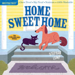 Book cover for Indestructibles: Home Sweet Home: Chew Proof - Rip Proof - Nontoxic - 100% Washable (Book for Babies, Newborn Books, Safe to Chew)