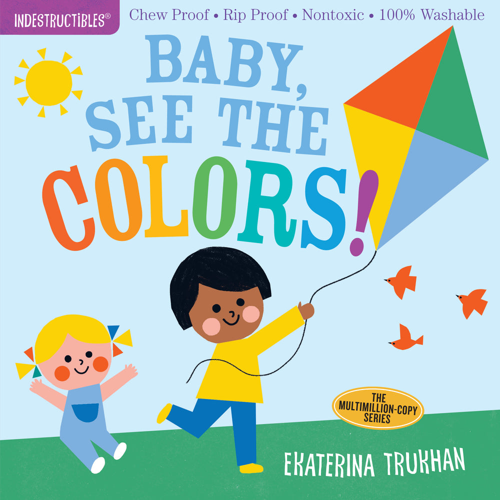 Book cover for Indestructibles: Baby, See the Colors!: Chew Proof - Rip Proof - Nontoxic - 100% Washable (Book for Babies, Newborn Books, Safe to Chew)