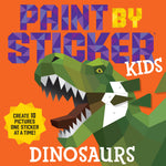 Book cover for Paint by Sticker Kids: Dinosaurs: Create 10 Pictures One Sticker at a Time!