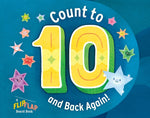 Book cover for Count to 10 (and Back Again!): A Flipflap Board Book