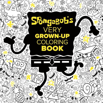 Book cover for Spongebob's Very Grown-Up Coloring Book (Spongebob Squarepants)
