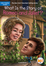 Book cover for What Is the Story of Romeo and Juliet?