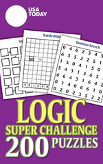 Book cover for USA Today Logic Super Challenge: 200 Puzzles