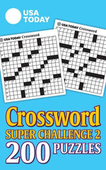 Book cover for USA Today Crossword Super Challenge 2: 200 Puzzles
