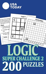 Book cover for USA Today Logic Super Challenge 2: 200 Puzzles