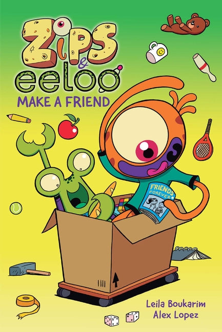 Book cover for Zips and Eeloo Make a Friend: Volume 2