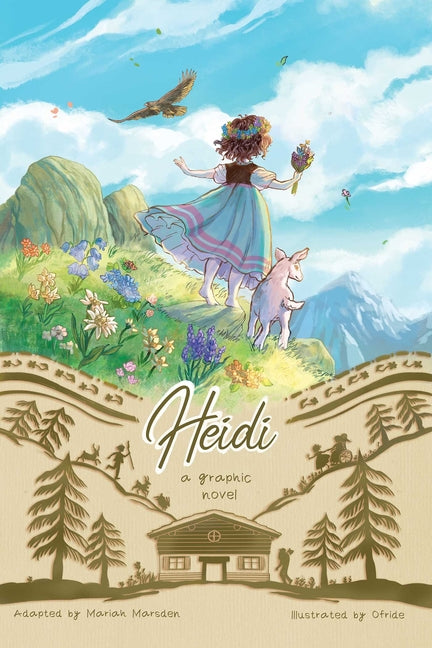 Book cover for Heidi: A Graphic Novel