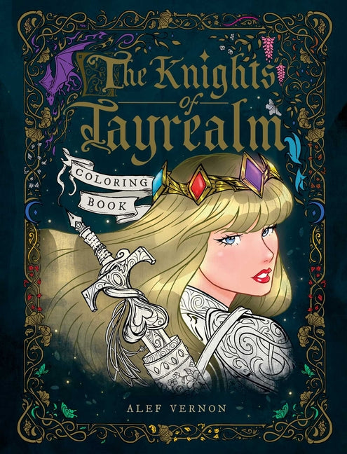 Book cover for Knights of Tayrealm Coloring Book