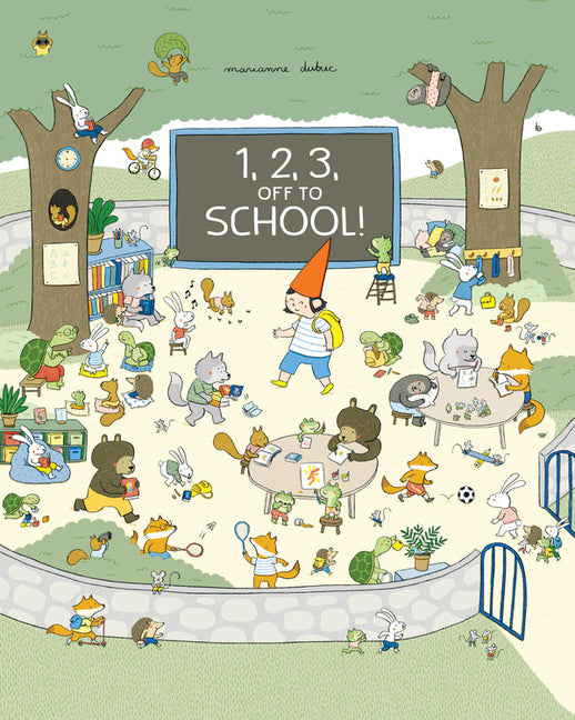 Book cover for 1, 2, 3, Off to School!