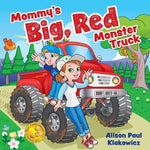 Book cover for Mommy's Big, Red Monster Truck