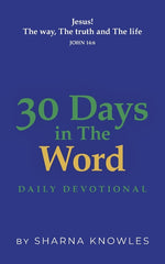 Book cover for 30 Days in the Word: Daily Devotional