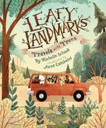 Book cover for Leafy Landmarks: Travels with Trees