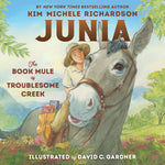 Book cover for Junia, the Book Mule of Troublesome Creek