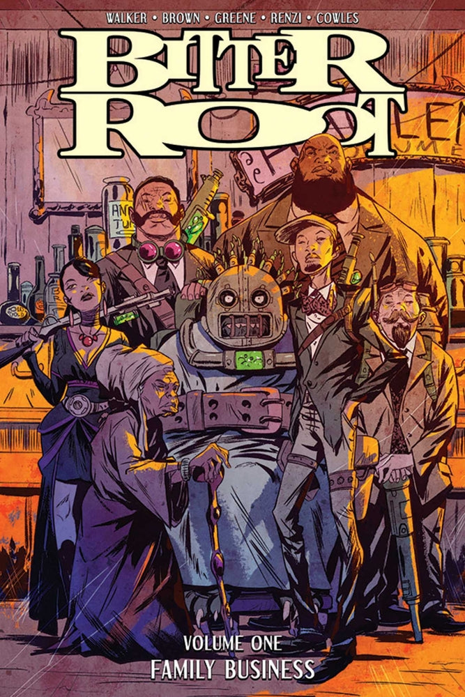 Book cover for Bitter Root Volume 1: Family Business