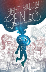 Book cover for Eight Billion Genies Deluxe Edition Vol. 1
