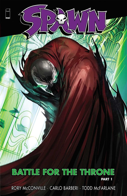 Book cover for Spawn: Battle for the Throne Part 1