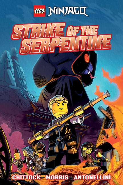 Book cover for Lego Ninjago: Strike of the Serpentine (Graphic Novel)