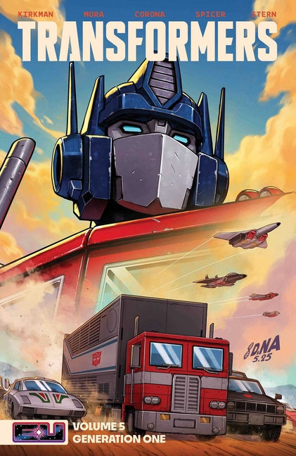 Book cover for Transformers Vol. 5: Generation One